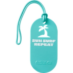 American Tourister Fun Tags Luggage Tag – Set of 2 pcs Sun Surf Repeat