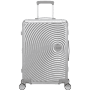 American Tourister Soundbox Alu Medium Check-in Silver
