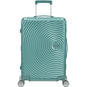 American Tourister Soundbox Alu Medium Check-in Dusty Turquoise