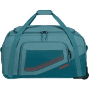 American Tourister City Racer Duffle with wheels Petrol