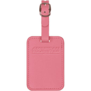 American Tourister American Tourist. Ta Luggage Tag Pink Glitch