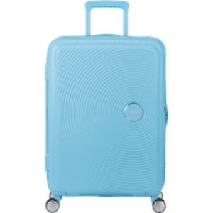 American Tourister SoundBox Medium Check-in Blueberry Fizz