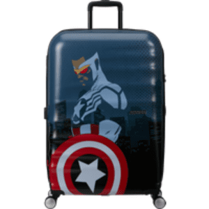 American Tourister Marvel Wavebreaker Large Check-in Captain America City