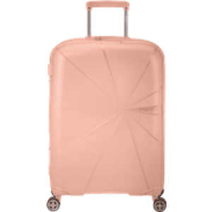 American Tourister StarVibe Medium Check-in Metallic Peach