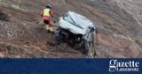 Emergency services recover body of a man whose car had gone over Famara cliff